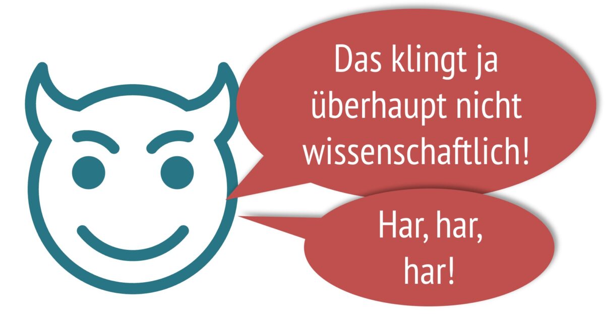 Die größte Sorge beim wissenschaftlichen Schreiben: Klingt mein Text überhaupt wissenschaftlich?